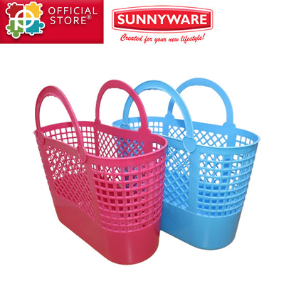 Sunnyware Market Basket | Palengke Basket | Plastic Bayong Stock No.2116