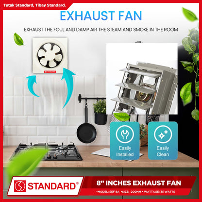 Standard Exhaust Fan 8" SEF 8A