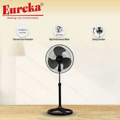 Eureka Stand Fan High Performance Motor ESF 16 Eco