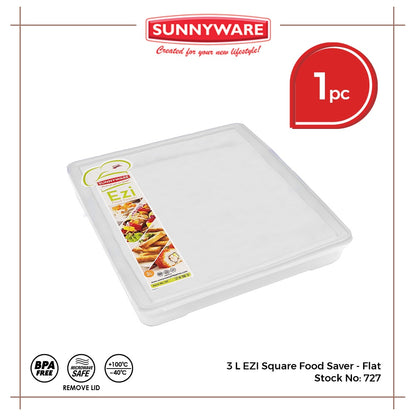 1 pc Sunnyware 727 3L EZI Food Keeper