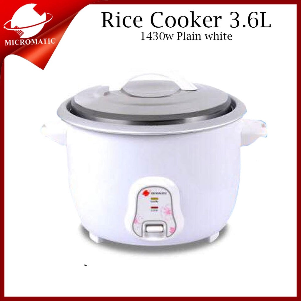 Micromatic MRC-20 3.6Liters Capacity 20Cups Heavy Duty Rice Cooker