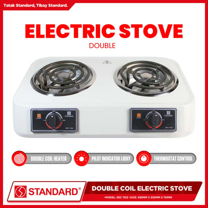 Standard Electric Stove Double Burner SEC-1102