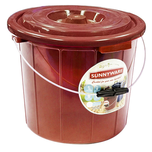 Sunnyware 96176 24 Liter (6 Gal) Pail with Cover Ordinary