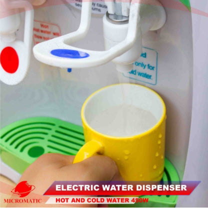 Micromatic MWD-203 Table Top Electric Water Dispenser (White/Green)