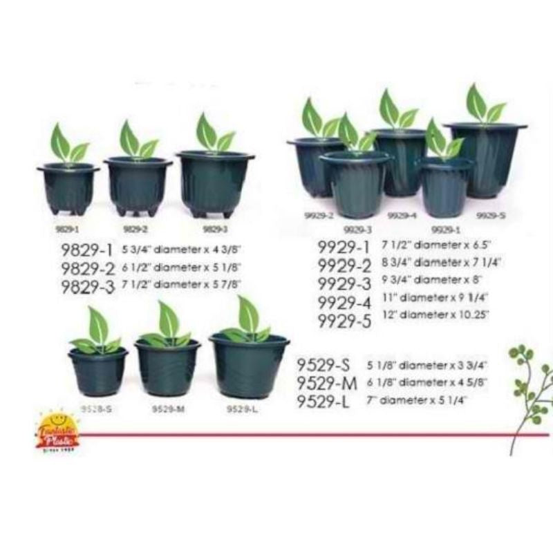 36 pcs Sunnyware 9529-S Flower pot - Small