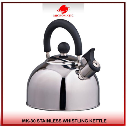 Micromatic MK-30 3.0L Whistling Kettle (Stainless)