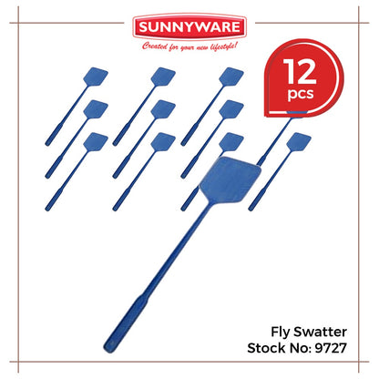 12 pcs Fly swatter [Sunnyware 9727] | Pest Control | Insect Killer | Householdware | Plasticware