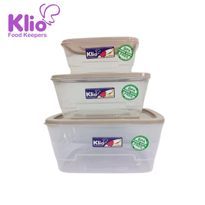 KLIO-SS SERIES FOOD KEEPER 3PCS PER SET