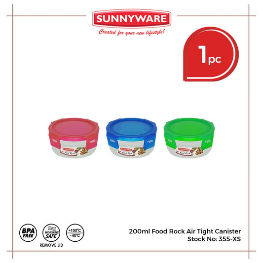 Sunnyware 355-XS 200 ml Food Rock Air Tight Food Keeper Canister