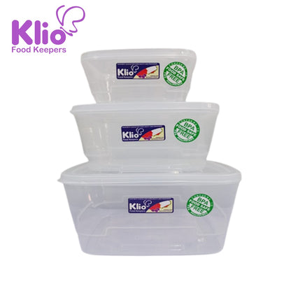 KLIO-SS SERIES FOOD KEEPER 3PCS PER SET