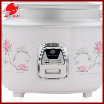 Micromatic MRC-818D Rice Cooker 1.8L Good for 10-12 Persons_White