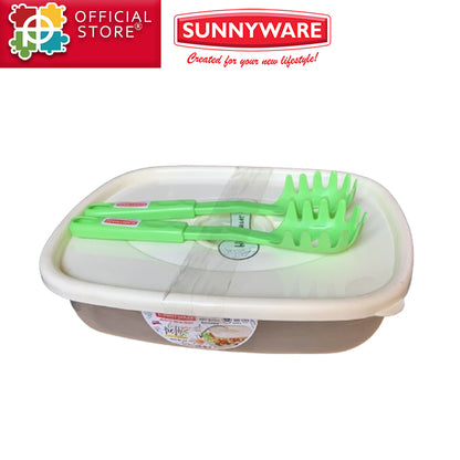 Sunnyware 5L Go Fresh Salad Container w/ 2 pcs Spaghetti Ladle