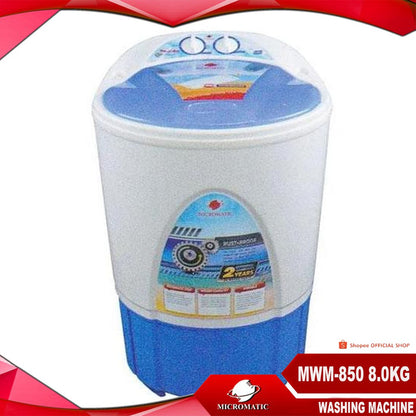 Micromatic MWM850 8.0kg Washing Machine Single Tub