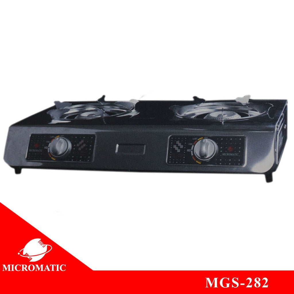 Micromatic MGS-282 Double Burner Stove