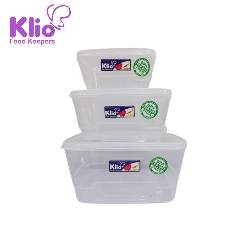 KLIO-SS SERIES FOOD KEEPER 3PCS PER SET