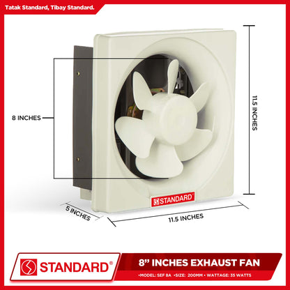 Standard Exhaust Fan 8" SEF 8A