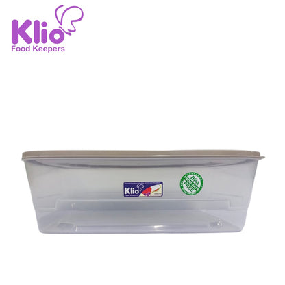 KLIO RS03 FOOD KEEPER/RECT GROOVE COVER LARGE 4,300ML