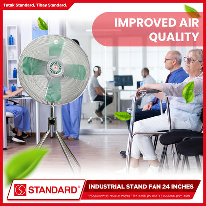 Standard Industrial Fan 24 Inches Metal Blade SHF 24