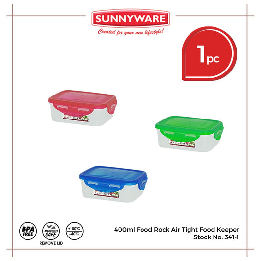 Sunnyware 341-1 400 ml Food Rock Air Tight Food Keeper Container Leak Proof