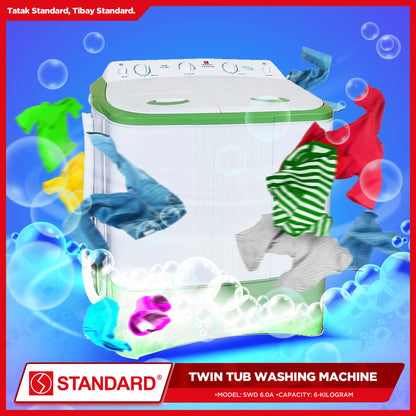 Standard Washing Machine Twin Tub SWD-6.0A