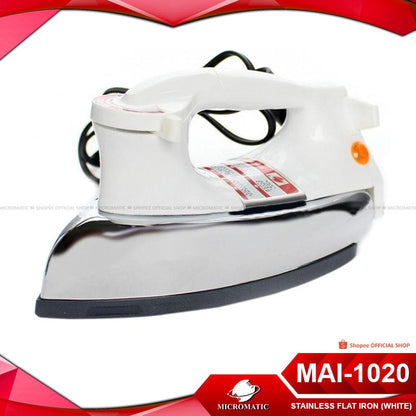 Micromatic MAI-1020 Stainless Steel Flat Iron