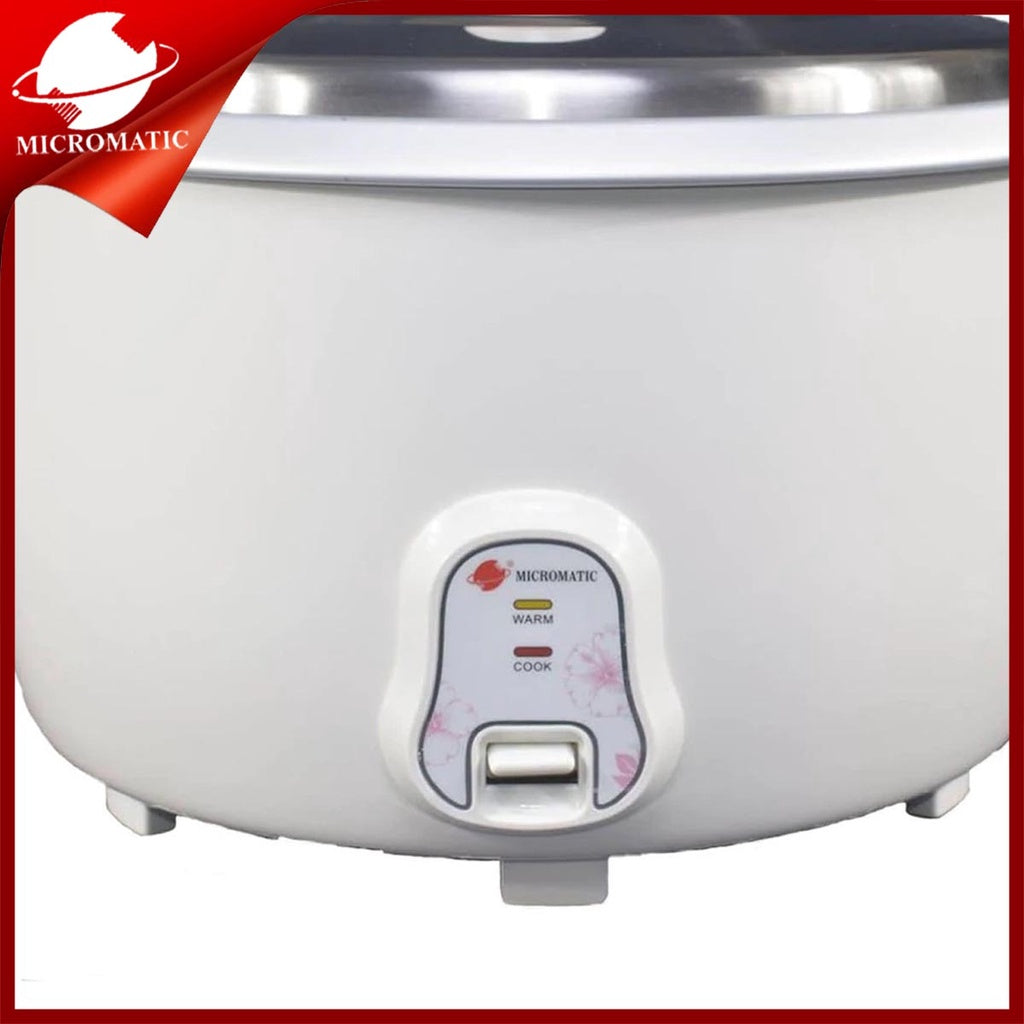 Micromatic MRC-25 4.5Liters Capacity 25 Cups Heavy Duty Rice Cooker