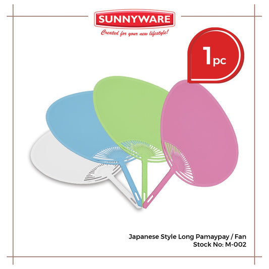 Sunnyware M002 Fan pamaypay for giveaway summer