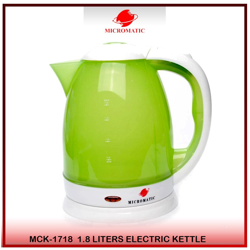 Micromatic MCK-1718 Electric Kettle 1.8 Liters