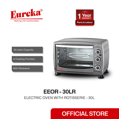 Eureka Electric Oven with Rotisserie 30L EEOR 30L R