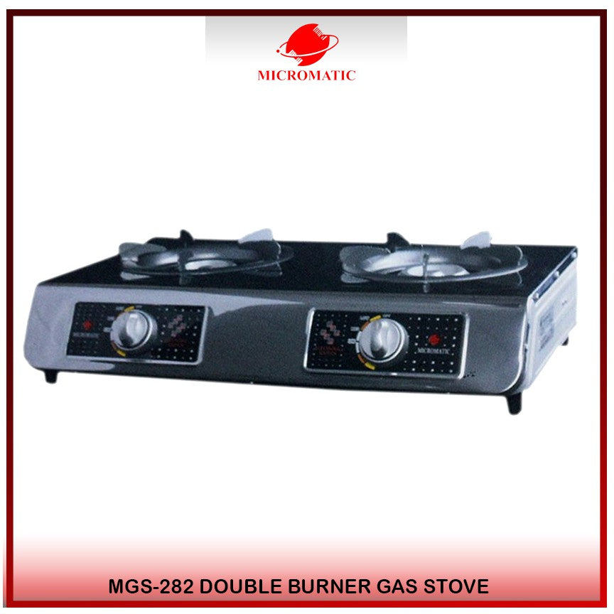 Micromatic MGS-282 Double Burner Stove