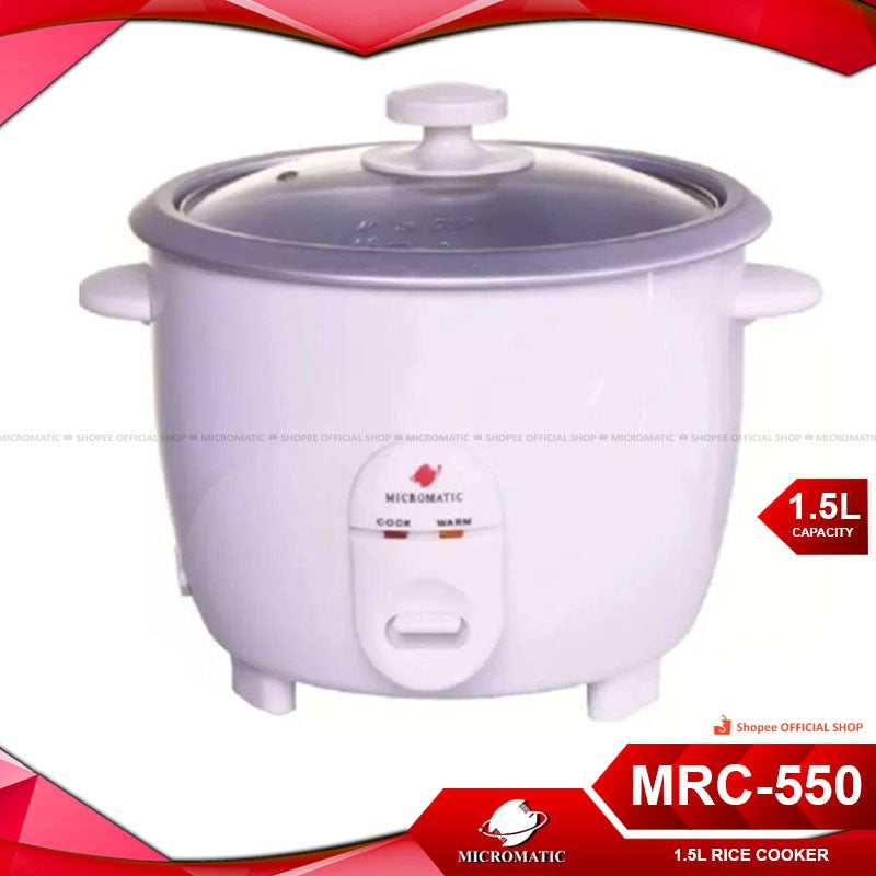 Micromatic MRC-550 Rice Cooker 1.5L