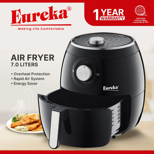 Eureka Electric Air Fryer Manual 4.5L & 7.0L