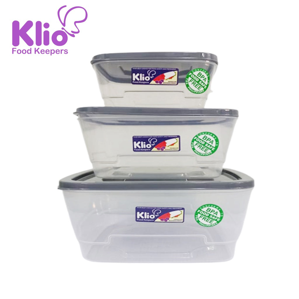 KLIO-SS SERIES FOOD KEEPER 3PCS PER SET