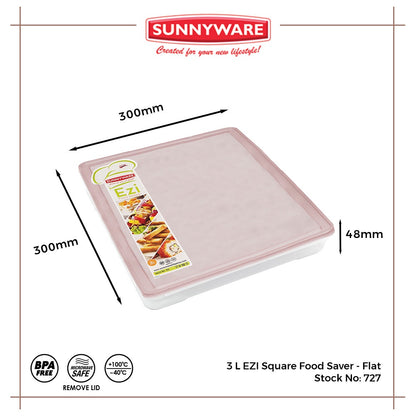 1 pc Sunnyware 727 3L EZI Food Keeper