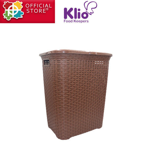 Klio KL-0306C Bamboo Weaved Laundry  Basket