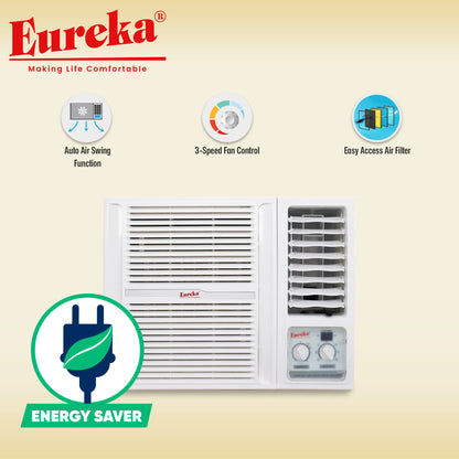 Eureka Window Type Aircon Energy-efficient 1.0 HP EWA 1.0 HP