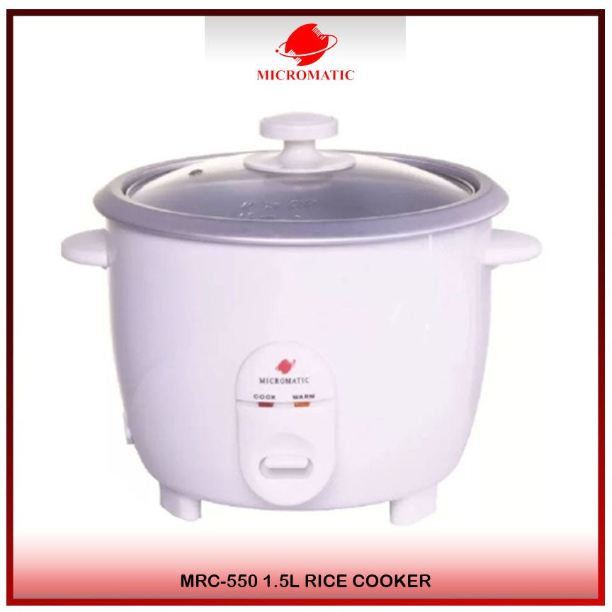 Micromatic MRC-550 Rice Cooker 1.5L