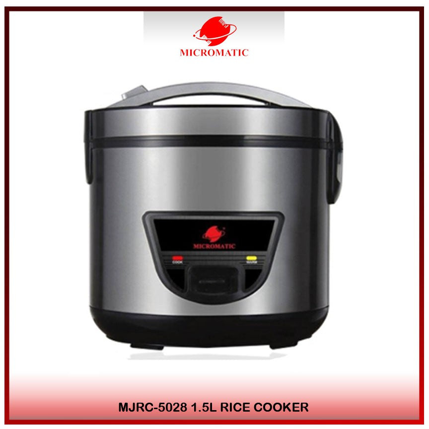 Micromatic MJRC-5028 Rice Cooker 1.5L Good for 6-8 Persons