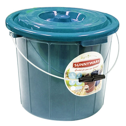 Sunnyware 96176 24 Liter (6 Gal) Pail with Cover Ordinary