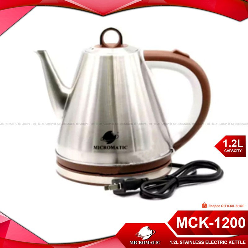 Micromatic MCK-1200 1.2L Electric Kettle