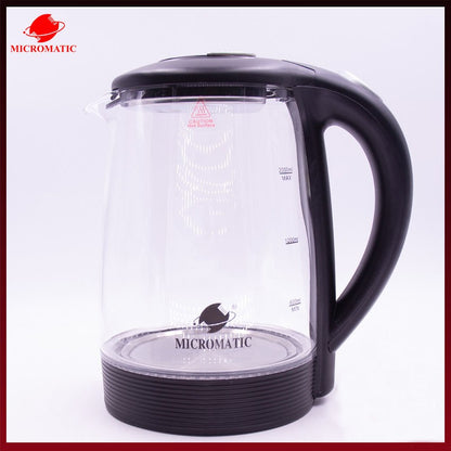 Micromatic MCG-20 2 liters Electric Glass Kettle