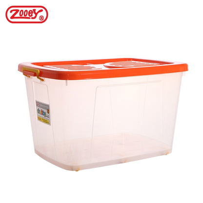 Zooey Chubby Box Big Transparent 131L Stock No. 1800-T