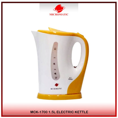 Micromatic MCK-1700 Electric Kettle 1.5Liters