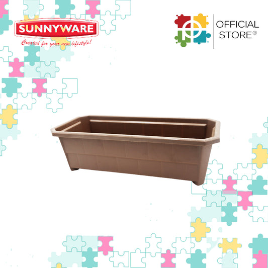 Sunnyware Paso / Flower Pot rectangle small w/ Plate 229-2