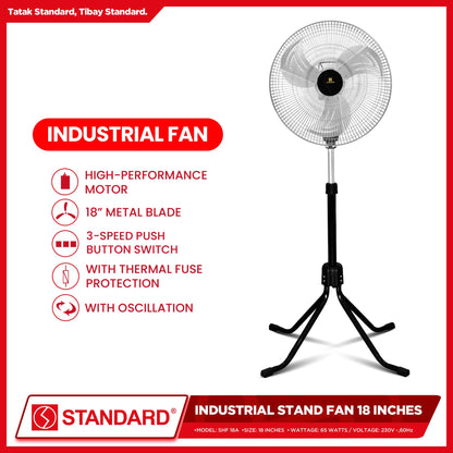 Standard Industrial Fan 18" SHF 18A