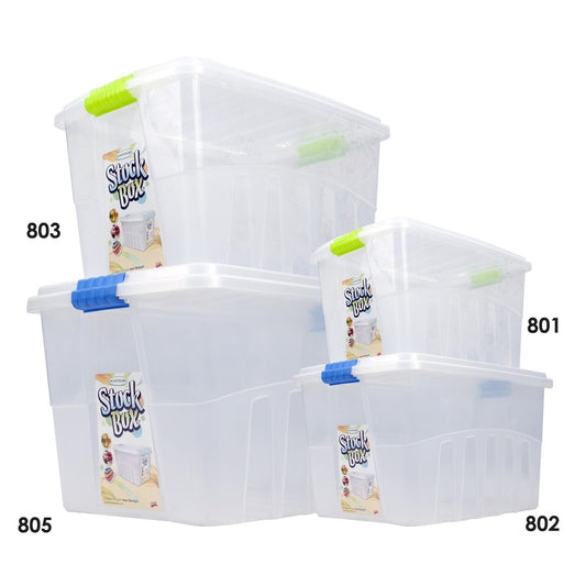 6 pcs Sunnyware 803 Stock Box / Storage Box - large (26 liters)