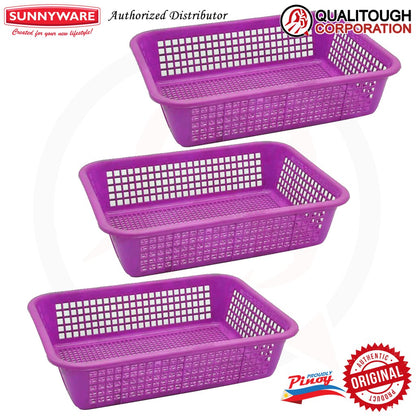 3 pcs Sunnyware 9538-L Mesh Tray - Large