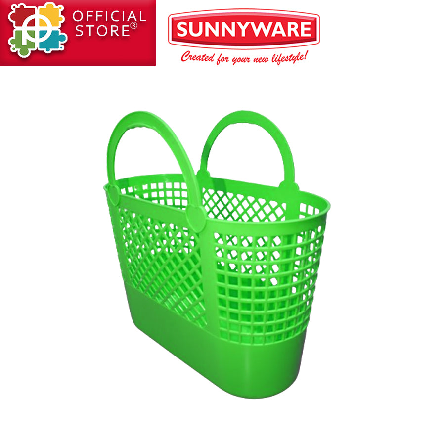 Sunnyware Market Basket | Palengke Basket | Plastic Bayong Stock No.2116