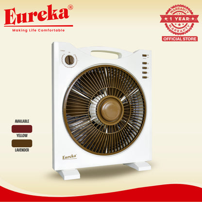 Eureka  Box Fan 3-Speed Button Switch EBF 12 Eco