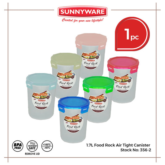 Sunnyware 356-2 1600 ml Food Rock Air Tight Food Keeper Canister